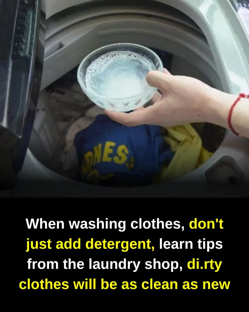 How to wash clothes cleanly and eco.nomically